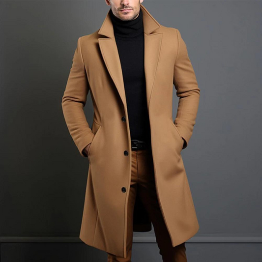 Mark - Manteau en laine de haute qualité pour homme
