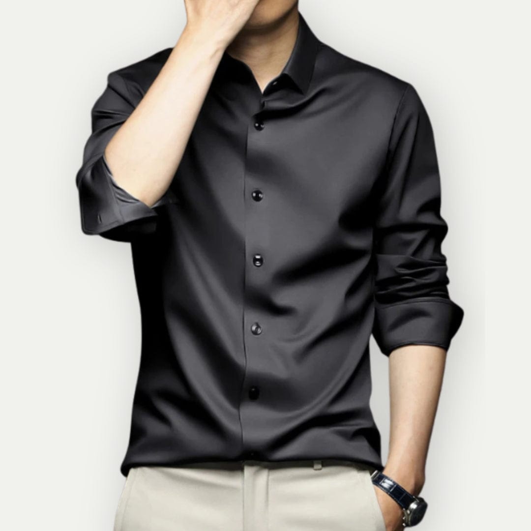 Gérard - Chemise Homme Sans Repassage et Anti-Rides Pratique Confortable et Stylée