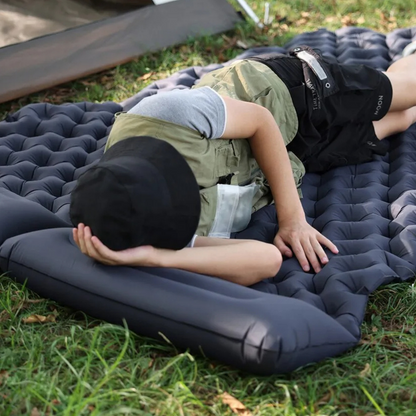Elowen - NaturVibes le Matelas Gonflable le Plus Compact pour le Camping 2 Personnes