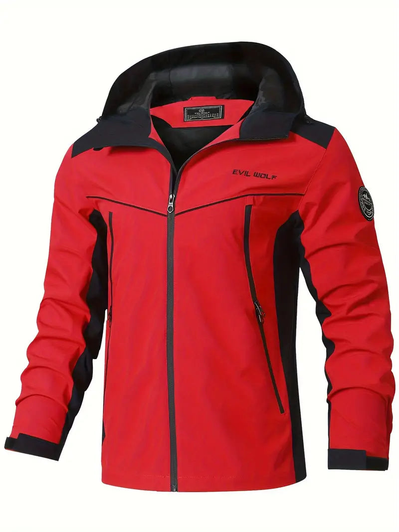 Shena - Veste extérieure imperméable avec design réfléchissant