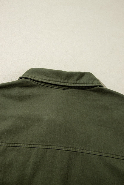 Emma - Veste décontractée verte olive
