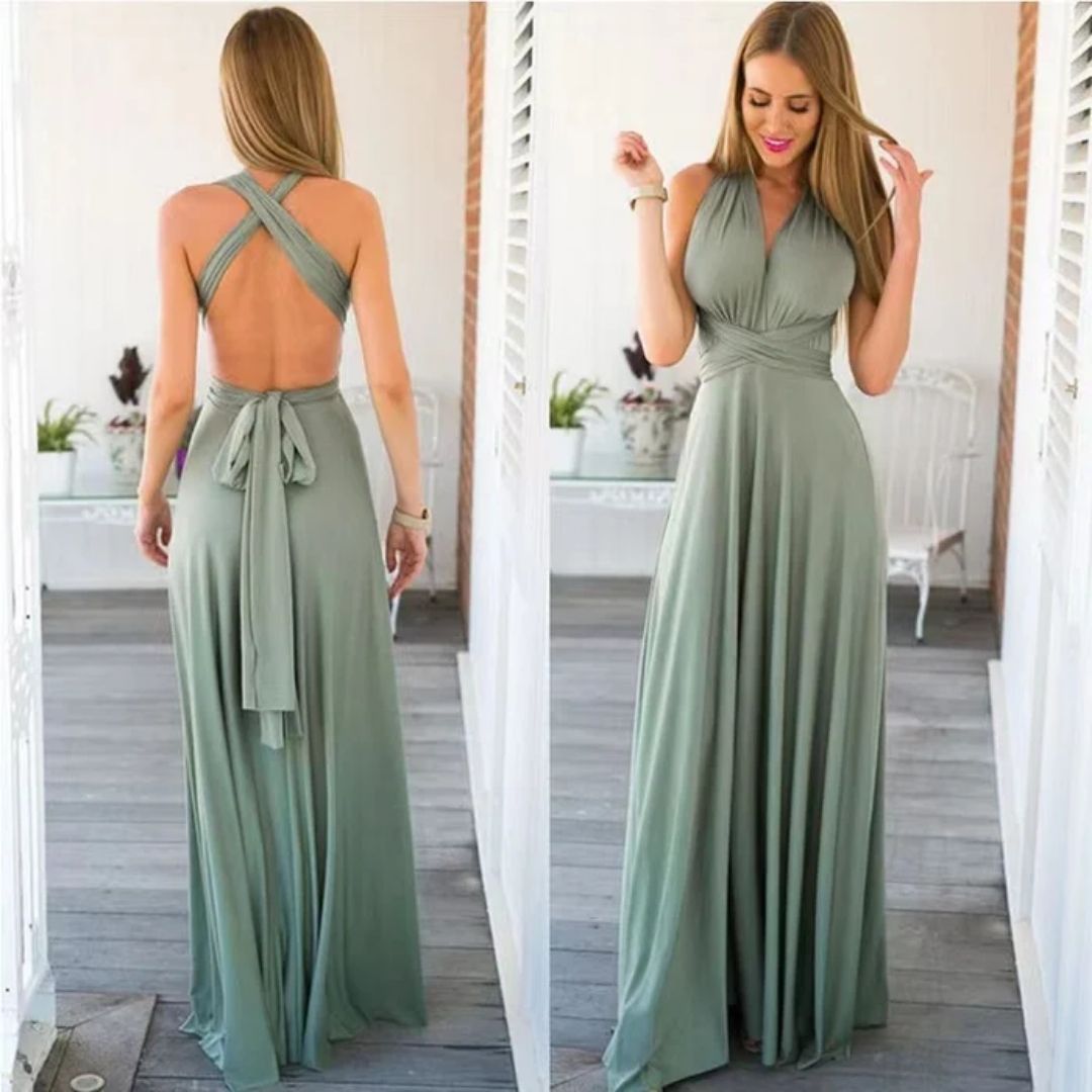 Lotte - Robe Maxi Dos Nu