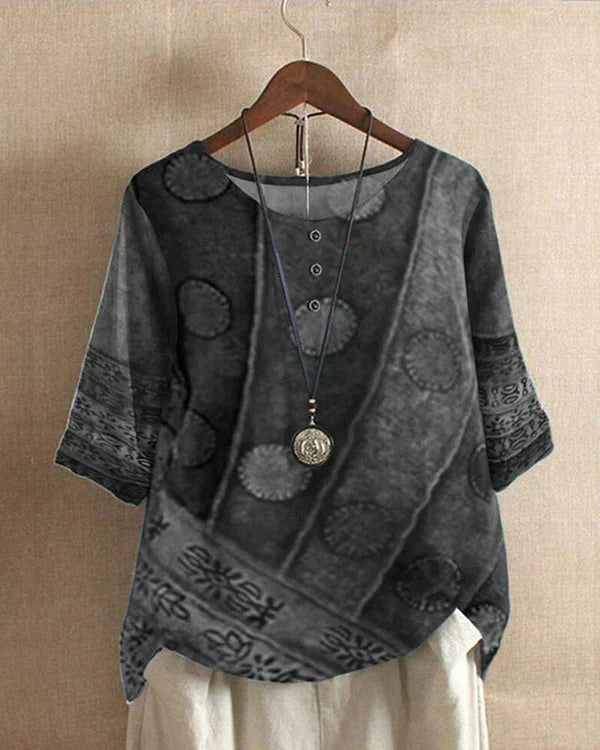 Alyssa - Blouse boho joyeuse pour un look d'été