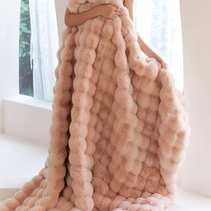 CosyFluff - La couverture polaire en peluche chaude et respirante incontournable