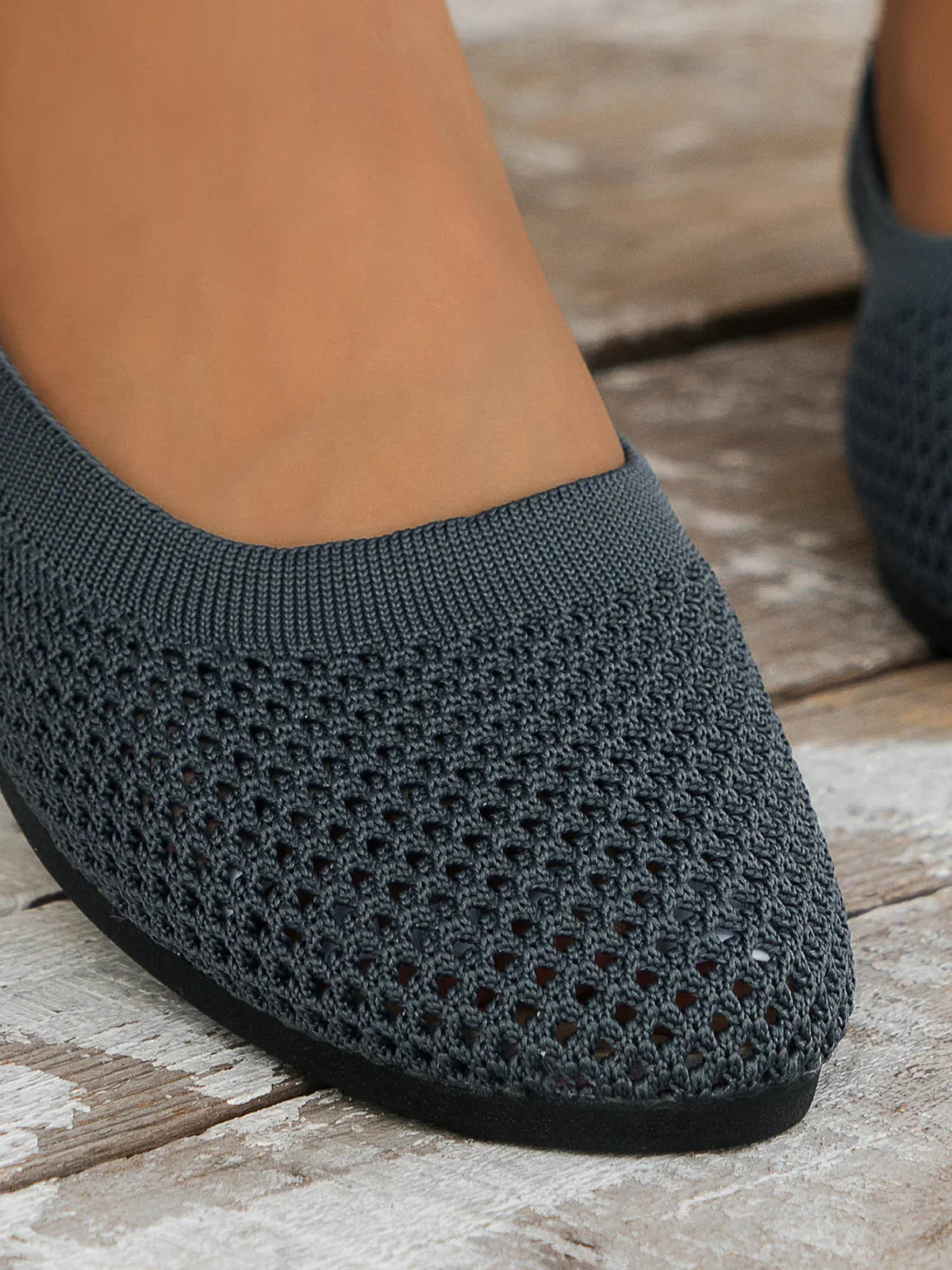Sophia - Ballerines en Tissu Mesh Légères et Respirantes avec Semelle à Soutien Supplémentaire pour l'Été
