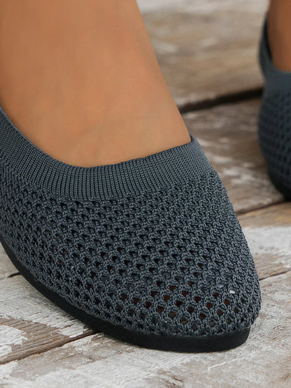 Sophia - Ballerines en Tissu Mesh Légères et Respirantes avec Semelle à Soutien Supplémentaire pour l'Été