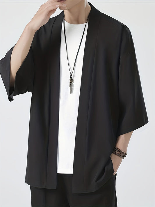 Rémi – Kimono Élégant pour Homme avec Finitions Soignées