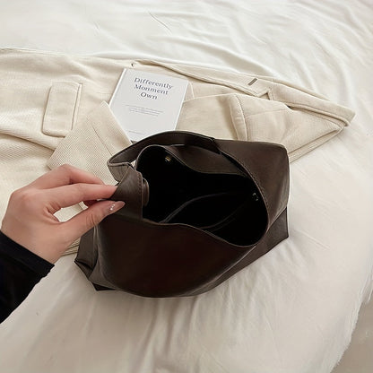 Vespera - Sac à bandoulière au design rond bohème chic en simili cuir