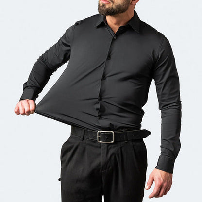 CHEMISE STRETCH ANTI-FROISSURE POUR HOMMES