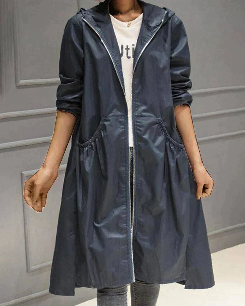 Dorothy - Veste Décontractée pour Femme avec Fermeture Éclair et Poches