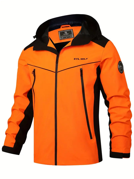 Shena - Veste extérieure imperméable avec design réfléchissant