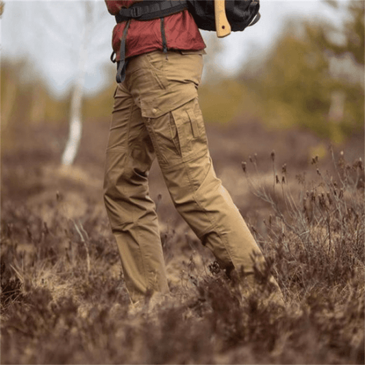 Antoine - Pantalon cargo 100 % imperméable pour la randonnée et le sport avec poches