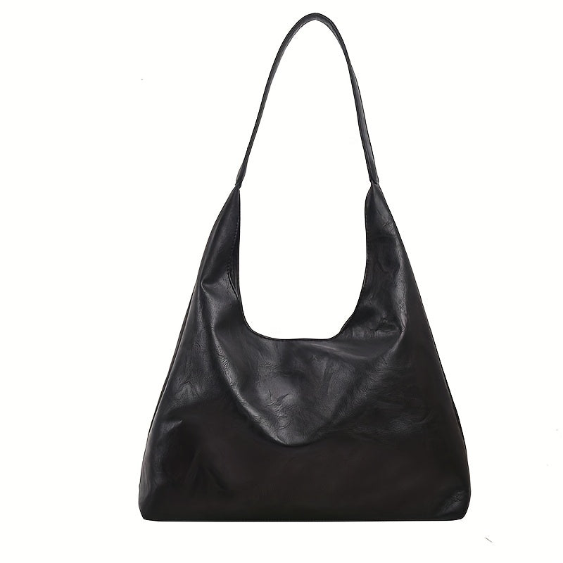 Vespera - Sac à bandoulière au design rond bohème chic en simili cuir