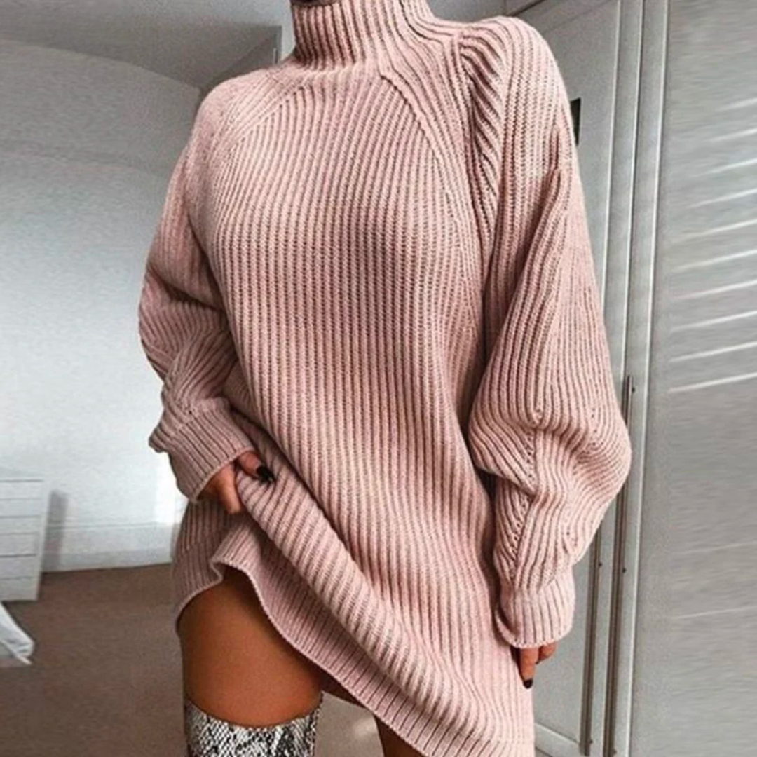 Faustina - Robe Pull Oversize Tricotée