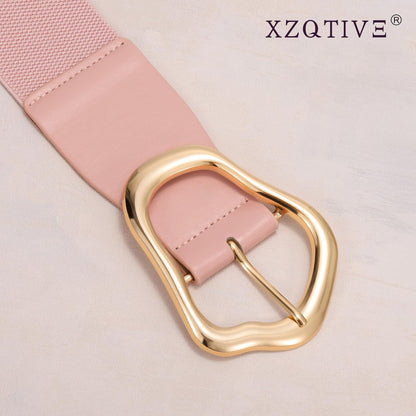 Margaux - Ceinture élastique large avec design abstrait pour femmes