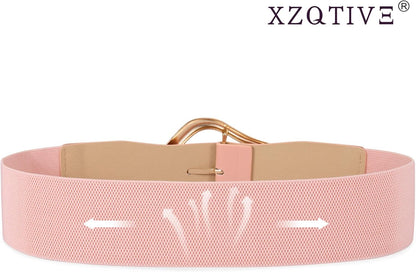 Margaux - Ceinture élastique large avec design abstrait pour femmes