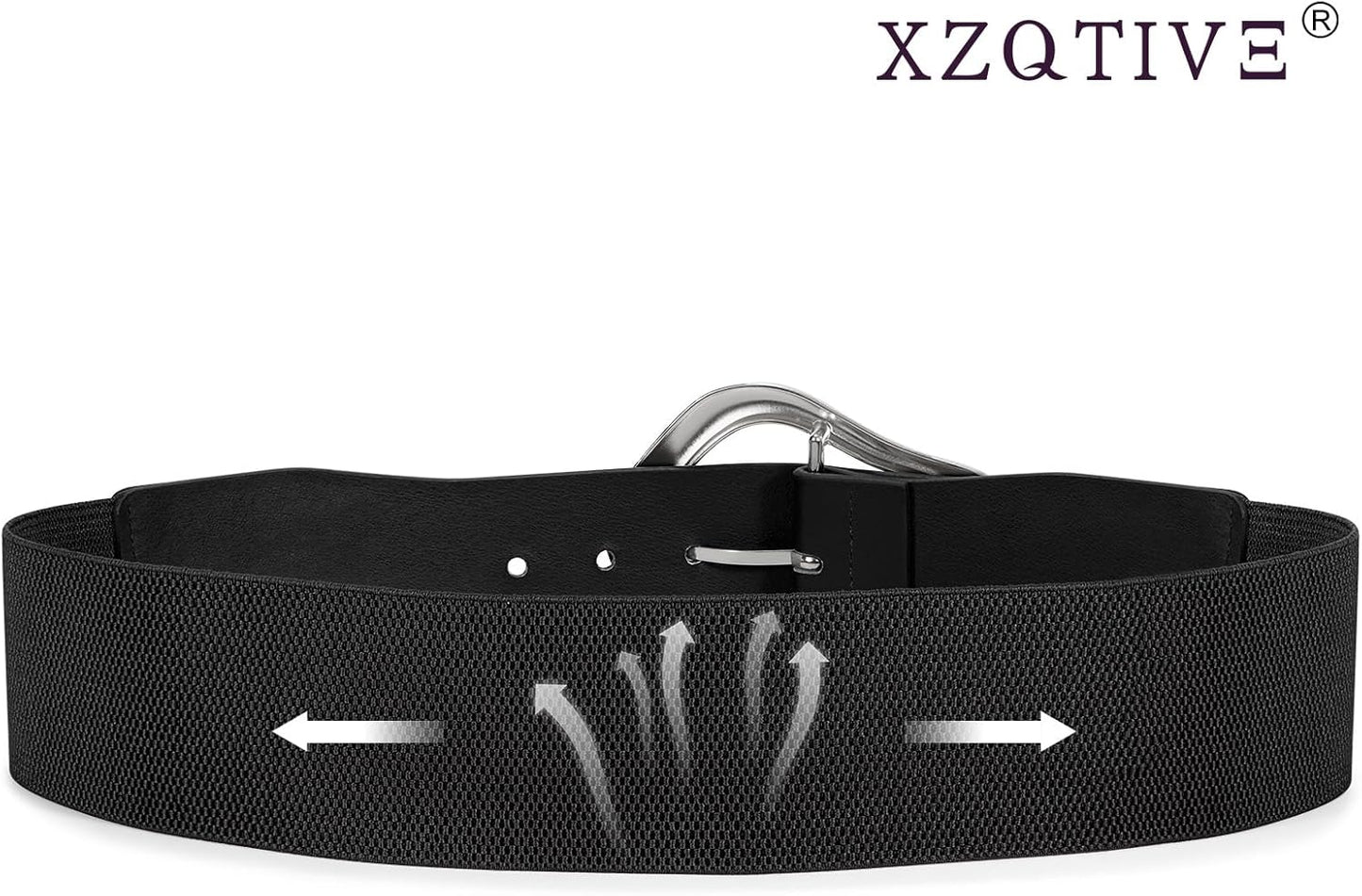 Margaux - Ceinture élastique large avec design abstrait pour femmes