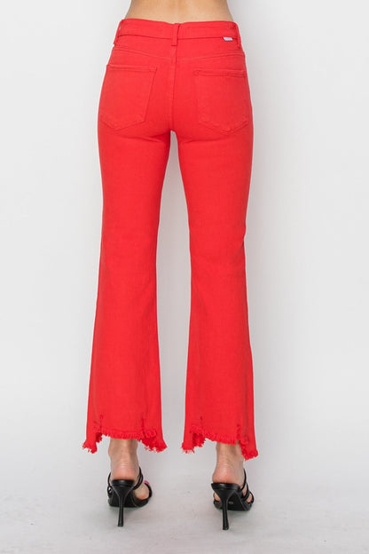 Misty – Jeans Bootcut avec Poches en Fiesta