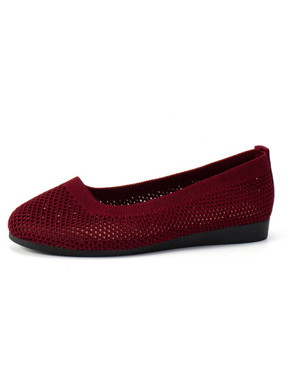 Sophia - Ballerines en Tissu Mesh Légères et Respirantes avec Semelle à Soutien Supplémentaire pour l'Été