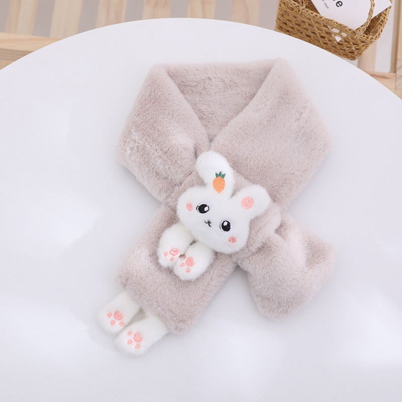 Cyriaque - Écharpe Mignonne en Peluche