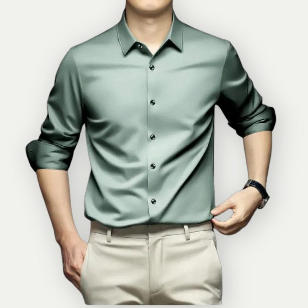 Gérard - Chemise Homme Sans Repassage et Anti-Rides Pratique Confortable et Stylée