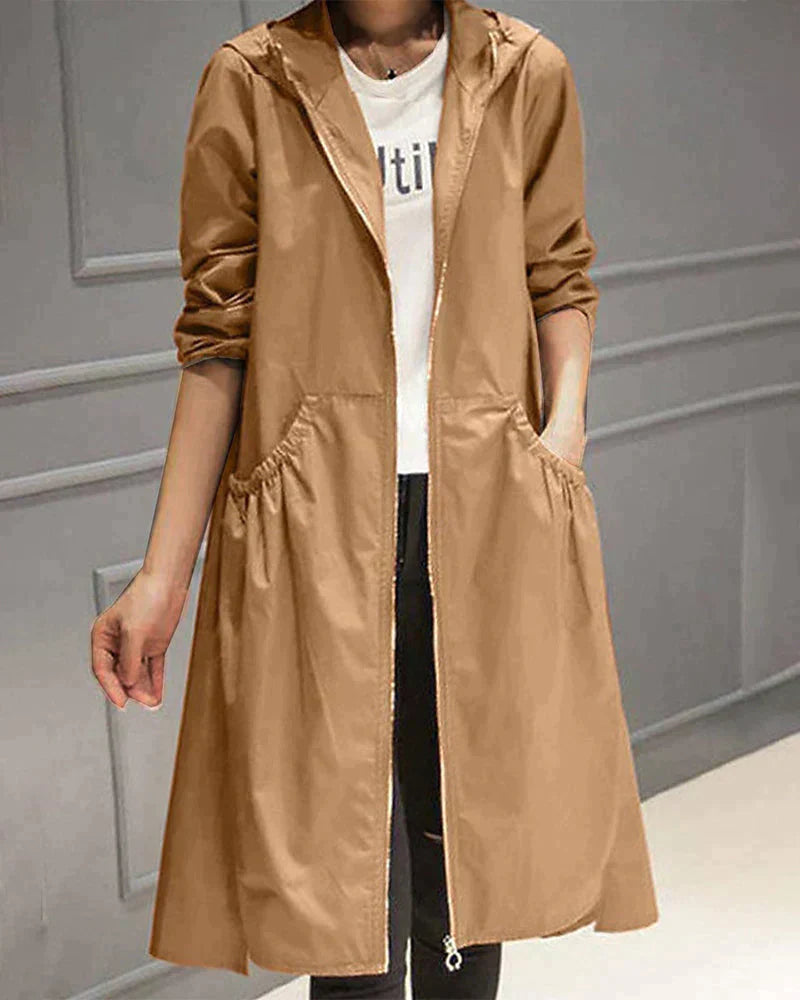 Dorothy - Veste Décontractée pour Femme avec Fermeture Éclair et Poches