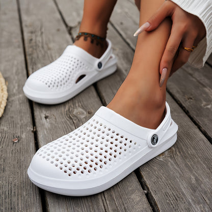 Elara - Sabots orthopédiques tendance et confortables en EVA, avec semelle épaisse et perforations respirantes