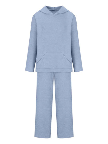 Gildas - Ensemble hoodie rayé de luxe pour femme