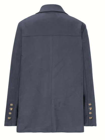Lyra - Veste Classique Vintage en Daim