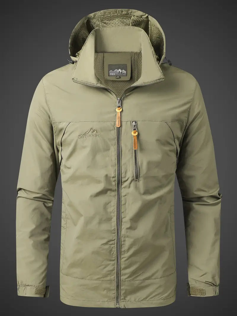 Sigismond - Veste Extérieure Coupe-Vent pour Hommes
