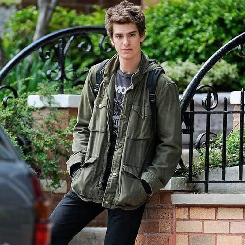 Nathan - Veste Militaire Élégante Vert Foncé Pour Homme | Design Intemporel