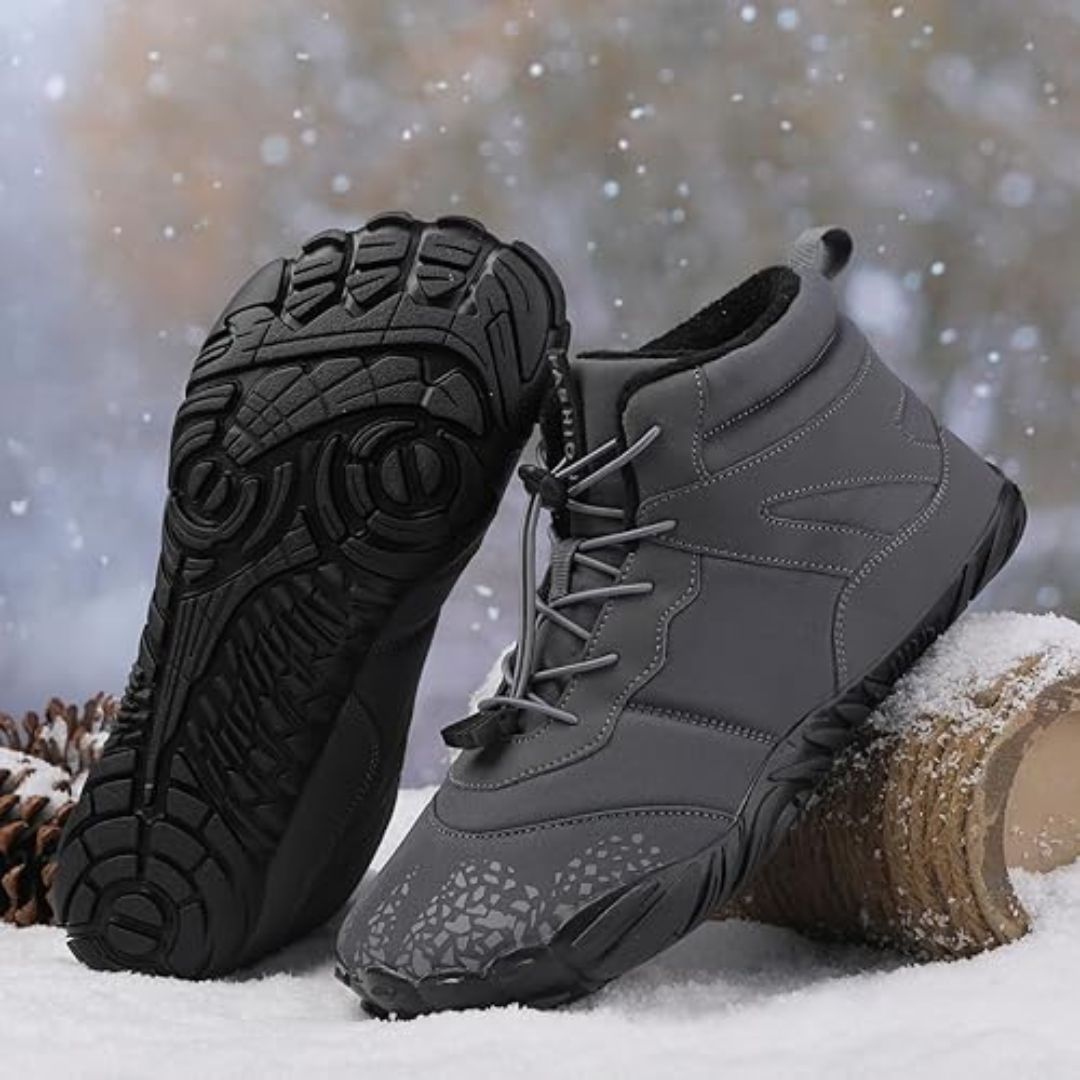 Theo - Chaussures de Trekking Durables et Imperméables pour Pieds Nus