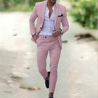 Lucas - Costume Slim Fit avec Chemise Blanche