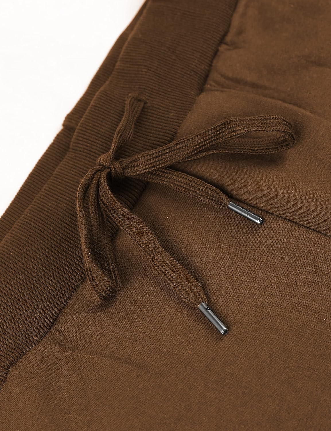 Ella - Pantalons de survêtement en molleton avec poignets en fourrure