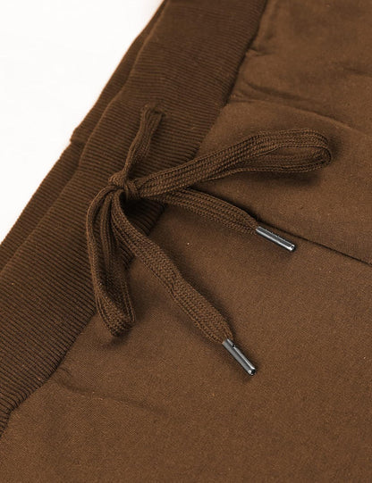Ella - Pantalons de survêtement en molleton avec poignets en fourrure