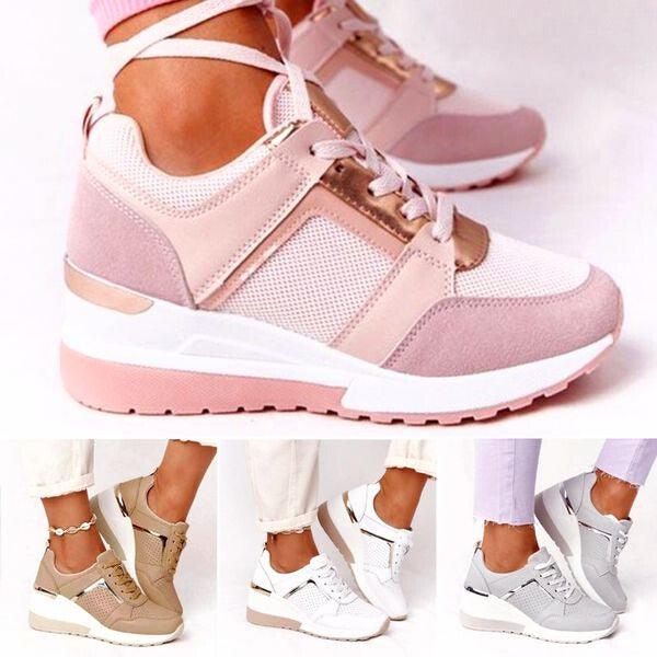 Lila - Baskets compensées élégantes pour un look chic