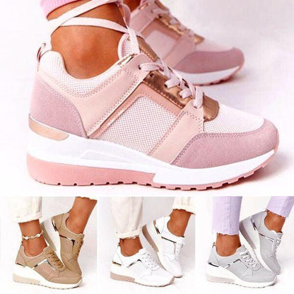 Lila - Baskets compensées élégantes pour un look chic