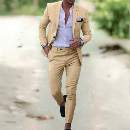 Lucas - Costume Slim Fit avec Chemise Blanche