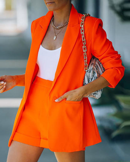Linda - Ensemble Blazer avec Short