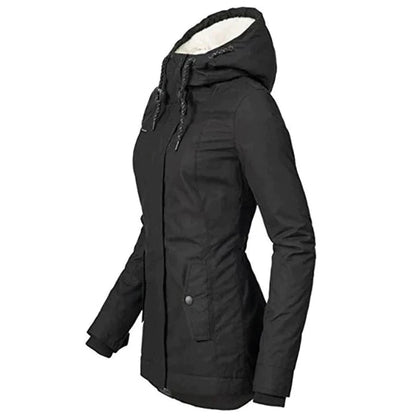 Jonny - Parka Hiver à Capuche pour Femme