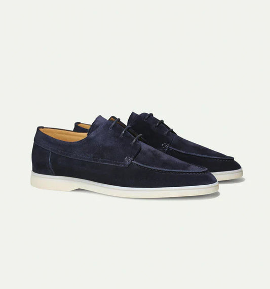 Alex - Baskets en Daim Décontractées avec Lacets