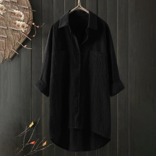 Ava - Chemise Oversize à Boutons