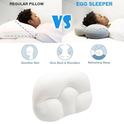 Liora - Cloud Pillow  Le Meilleur Soutien pour Votre Cou pendant le Sommeil Rempli de 10 Millions de Microbilles d’Air