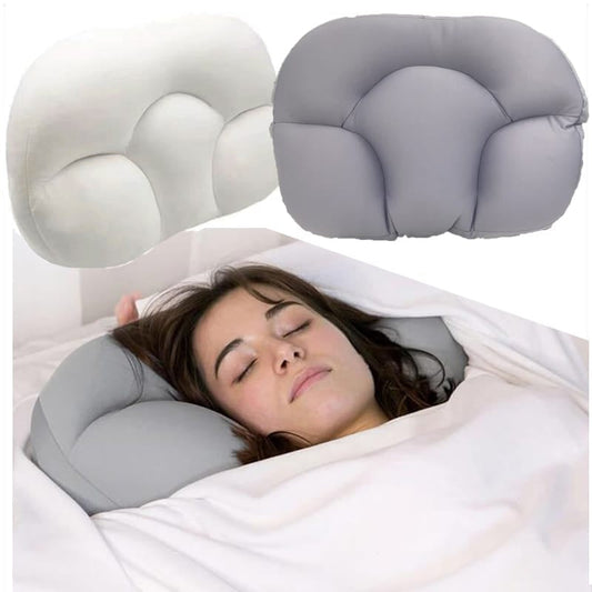 Liora - Cloud Pillow  Le Meilleur Soutien pour Votre Cou pendant le Sommeil Rempli de 10 Millions de Microbilles d’Air