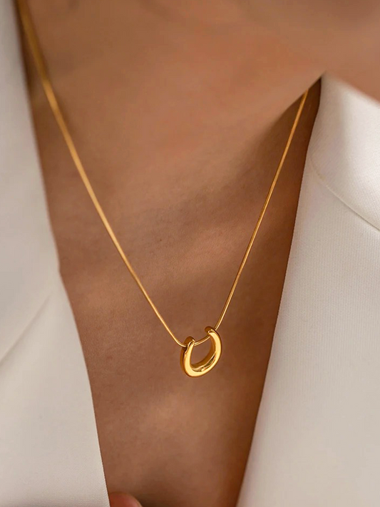 Mélisandre - Collier Fer à Cheval Chanceux Or