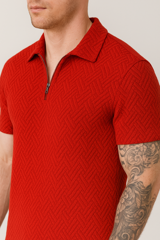 Calixte - Ensemble D’été Deux Pièces en lin Léger et Élégant Pour Homme, Composé d’un Polo et d’un Short