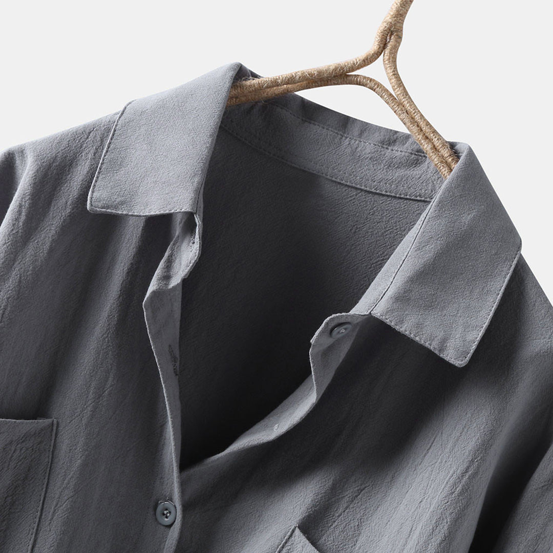Ava - Chemise Oversize à Boutons