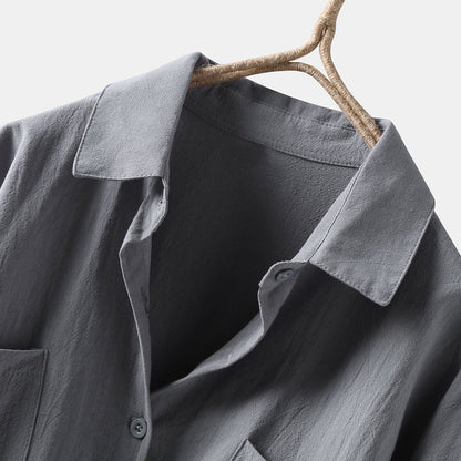 Ava - Chemise Oversize à Boutons