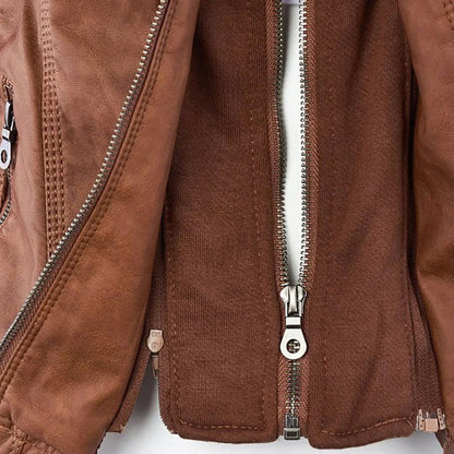Gérard - Veste de Moto Stylée avec Capuche