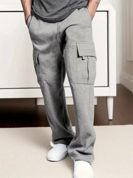 Wenceslas - Jogging Confortable avec Poches Cargo Polyvalentes